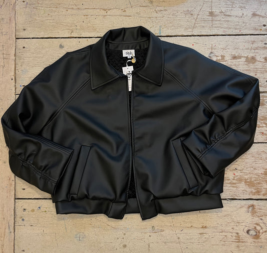 BOMBERJACKET - FAKE LEATHER