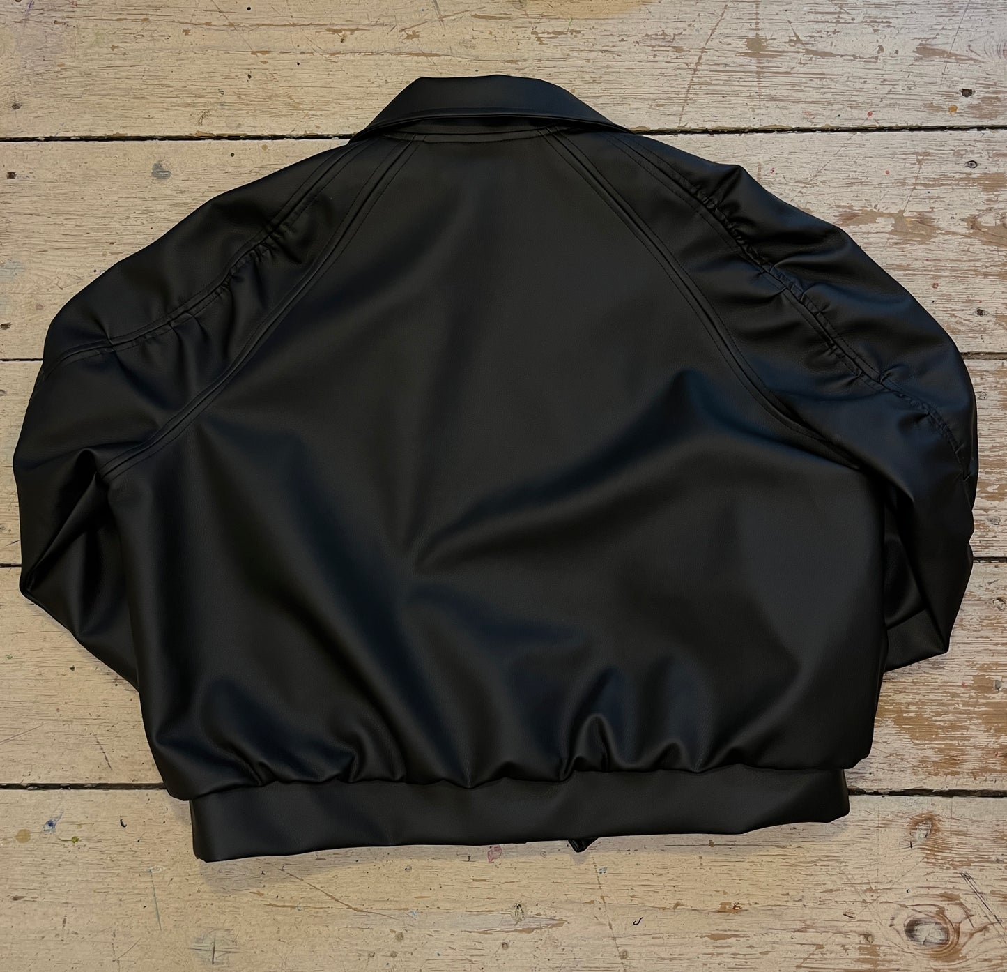 BOMBERJACKET - FAKE LEATHER